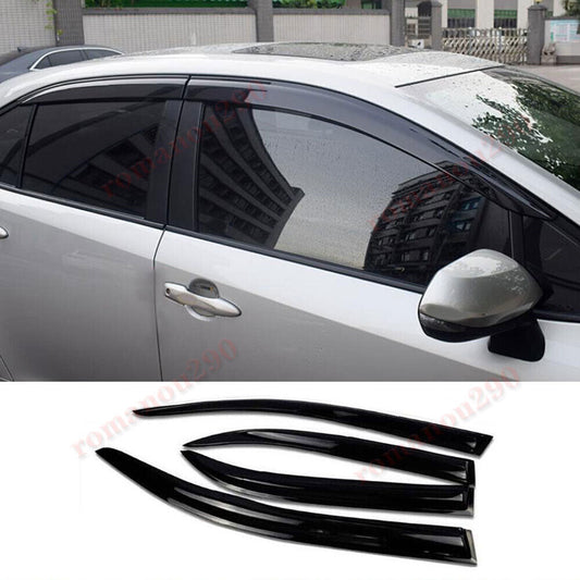 for Toyota for Corolla 2019-23 Smoke Window Door Visors Sun Rain Guard Vent Decorate