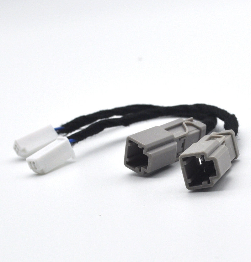 2 Halogen LED Conversion Adaptor trunk plate light cable for Honda Fit CRV for civic