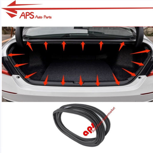 Weatherstrip trunk lid rubber seal fits 2008-2012 for Honda Accord.