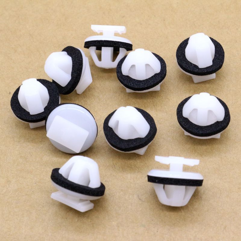 10 Exterior Molding and Rocker Stick Molding Clips for Nissan Altima Juke and for Infiniti