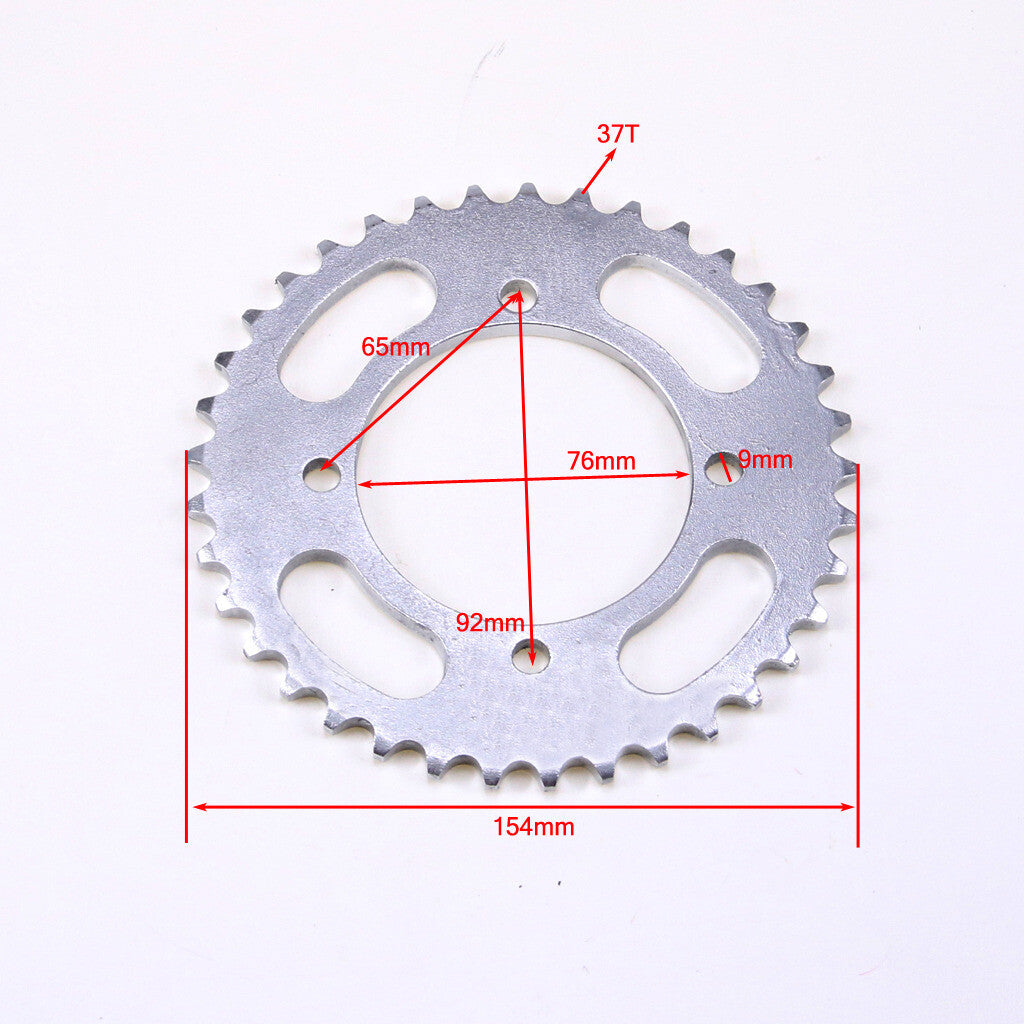 420 chain + front and rear sprockets from Pit Dirt bicycle SDG SSR Coolster Roketa YX for Lifan
