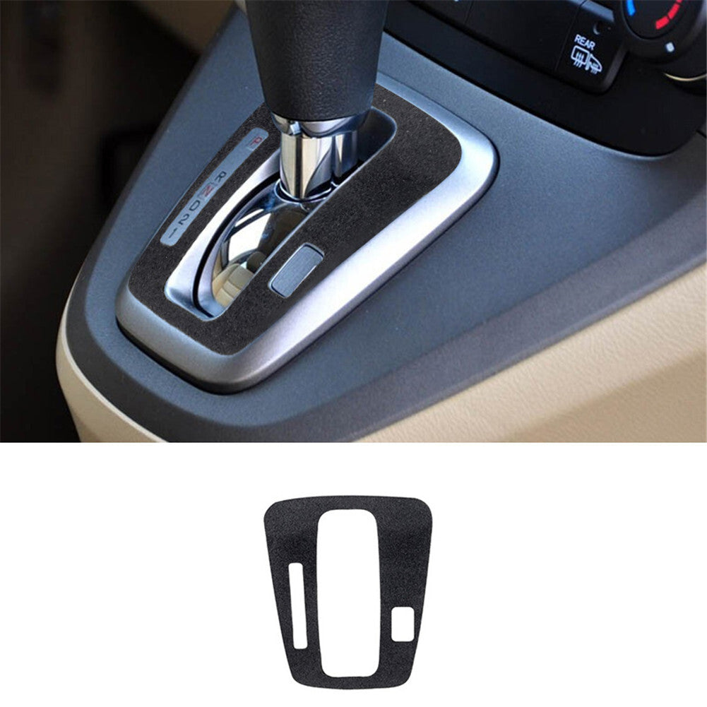 Suede Leather Interior Gear Shift Frame Trim Cover for Honda CR-V CRV 2007-2011