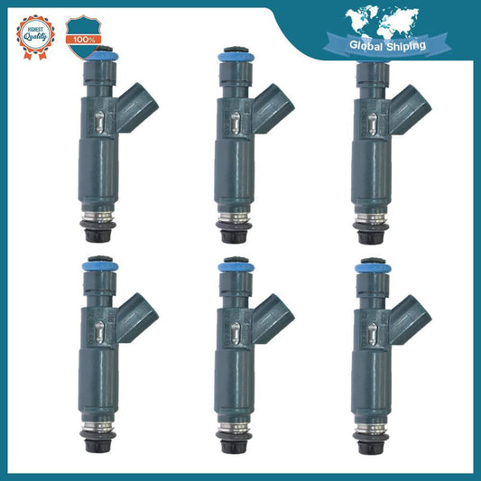 6pcs Fuel Injectors for Mazda 6 2003-2008 2M2E-A7B 3.0L MPV