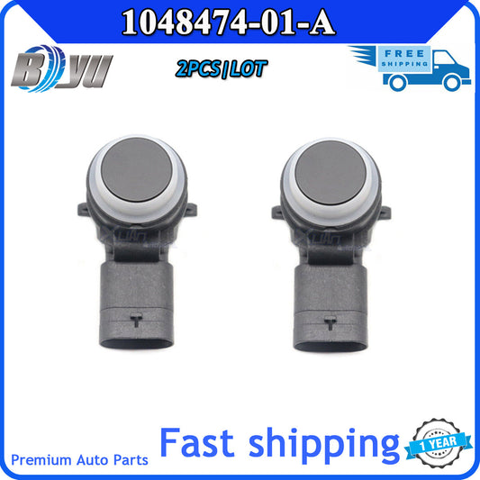 Two front PDC parking sensors for Tesla models SX 2012-2015 026303332 1048474-01-A