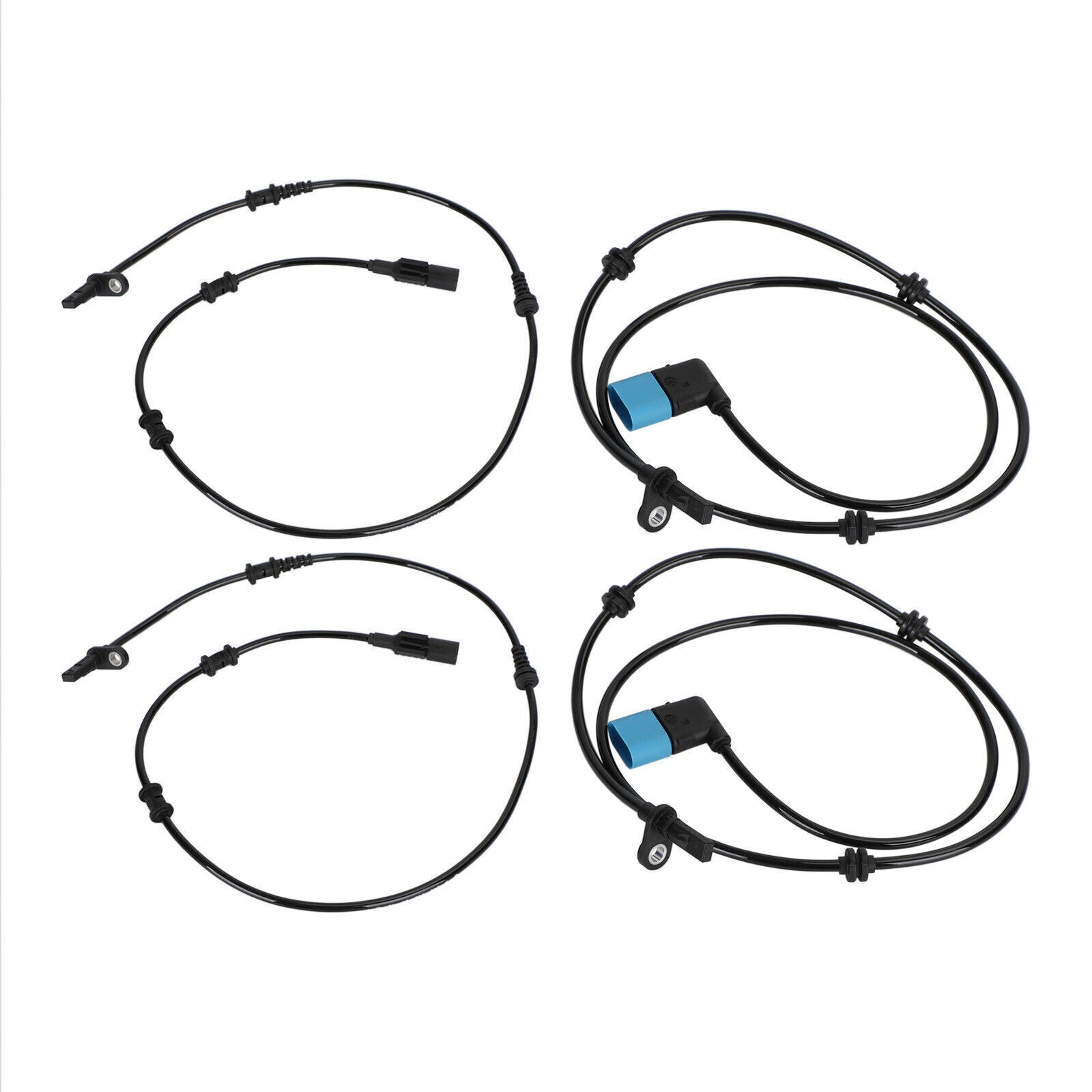 4 Front Rear ABS Wheel Speed Sensor for Mercedes W176 2469059402 2465402510 TP2