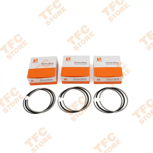 New 3 Cylinder Piston Ring For Kubota D750 ZB500 B5200 Engine 68mm2+1.5+4