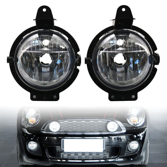 2x 63172751295 Front Bumper Fog Light Lamp Fit for BMW for Mini Cooper