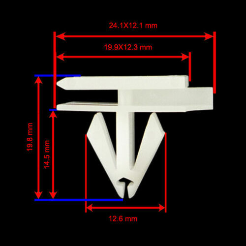 15PCS Rocker Panel Moulding Clips Retainer Fastener Fit GM for Cadillac CTS 10323057