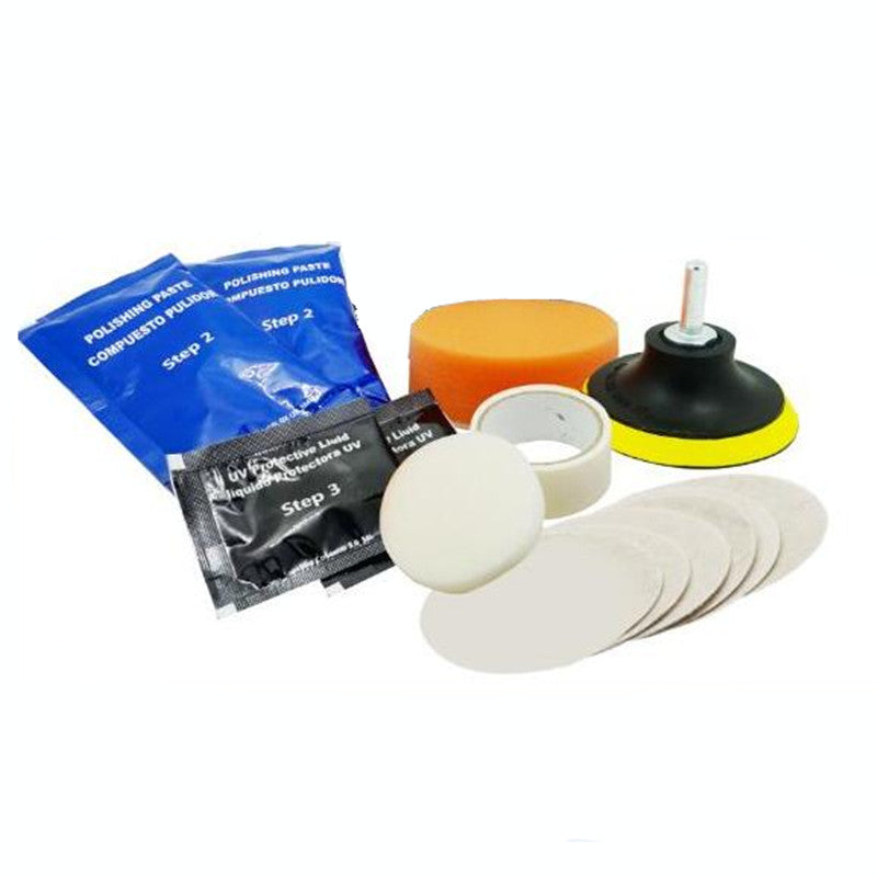 Car SUV Headlight Light Lens Restoration Repair Headlamp Cleaner Polisher Tool