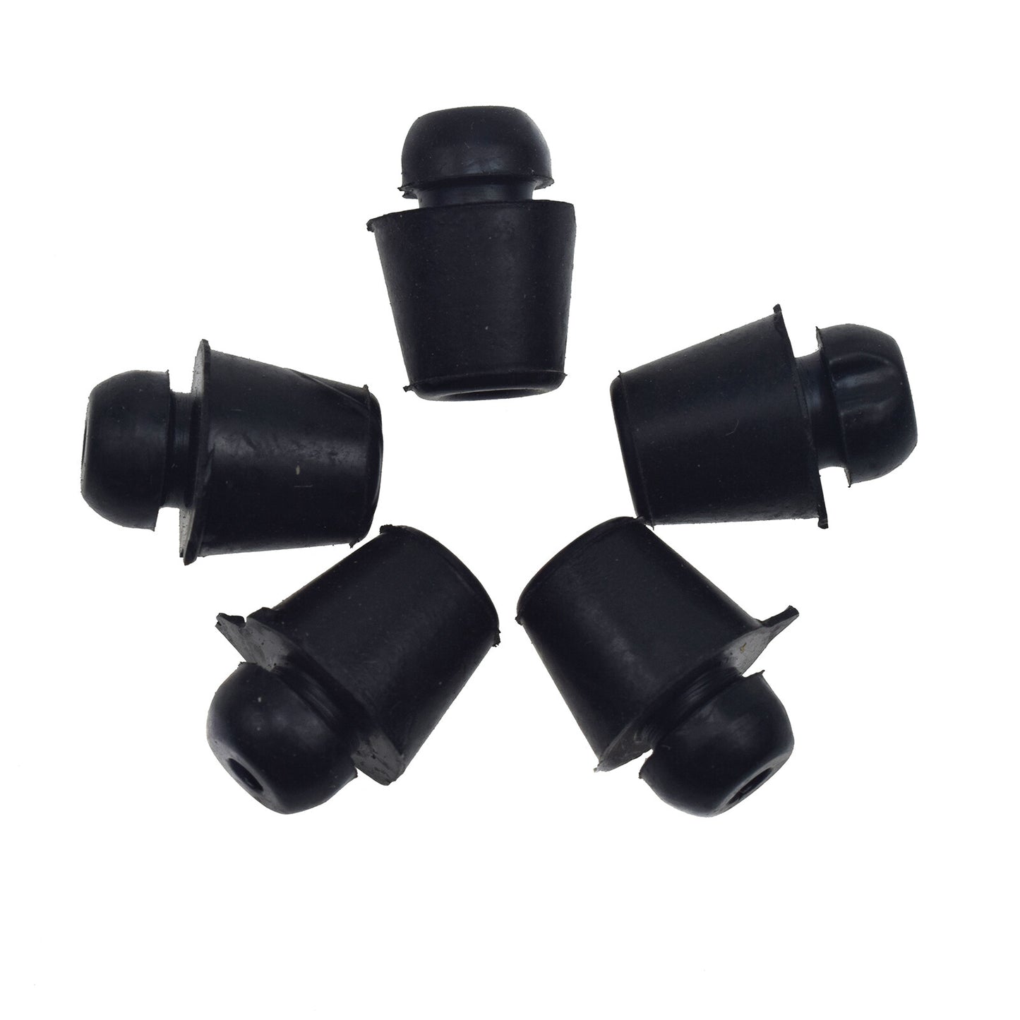 5-Piece Inner Door Overslam Bumper Plug Rubber for Hyundai for Elantra for Kia Soul