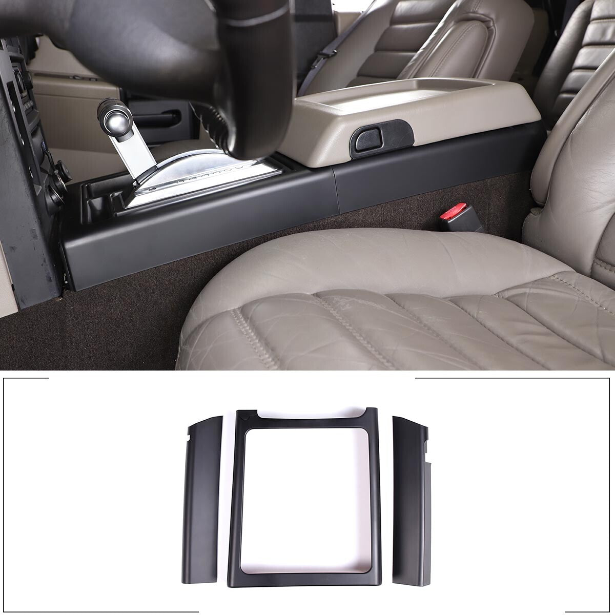 2-Piece Carbon Fiber ABS Inner Door Handle Cover Trim for Toyota Supr@ A90 19-22