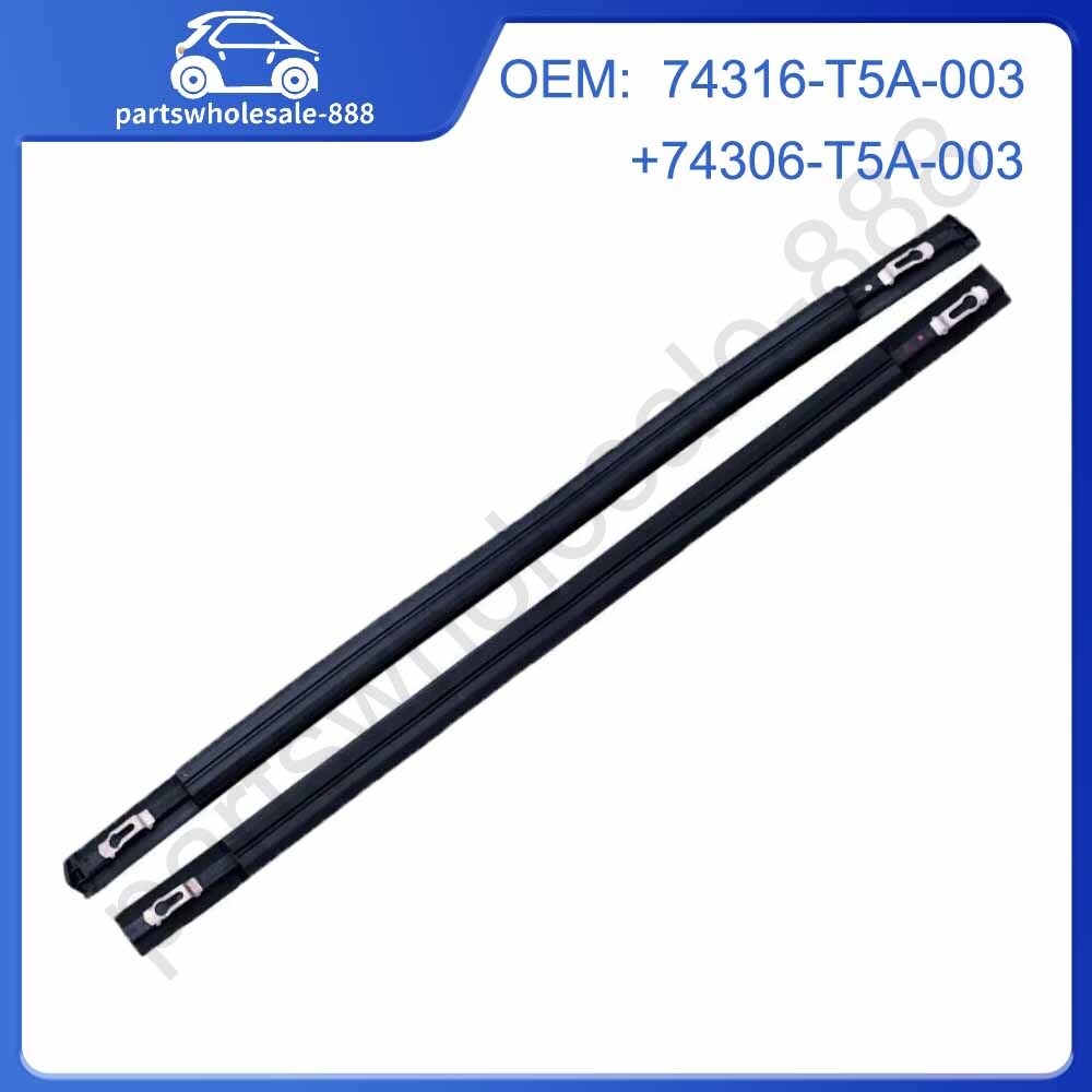 New roof trim, left + right, suitable for 2015-2021 for Honda Fit 5-door models.
