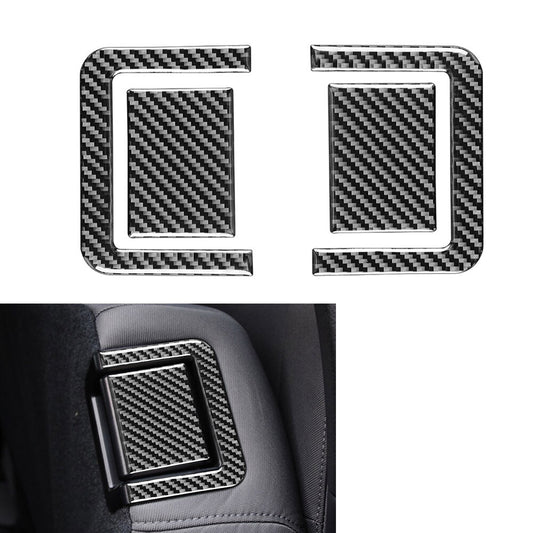 4Pcs Rear for Seat Adjustment Panel Cover Trim Fit for Toyota Tundra 2014-2021 Black ne