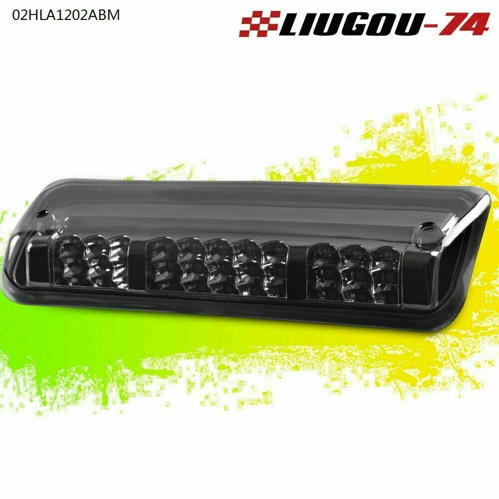 Suitable for 2004-08 F150/Explorer, black/smoked rear third brake cargo light taillight