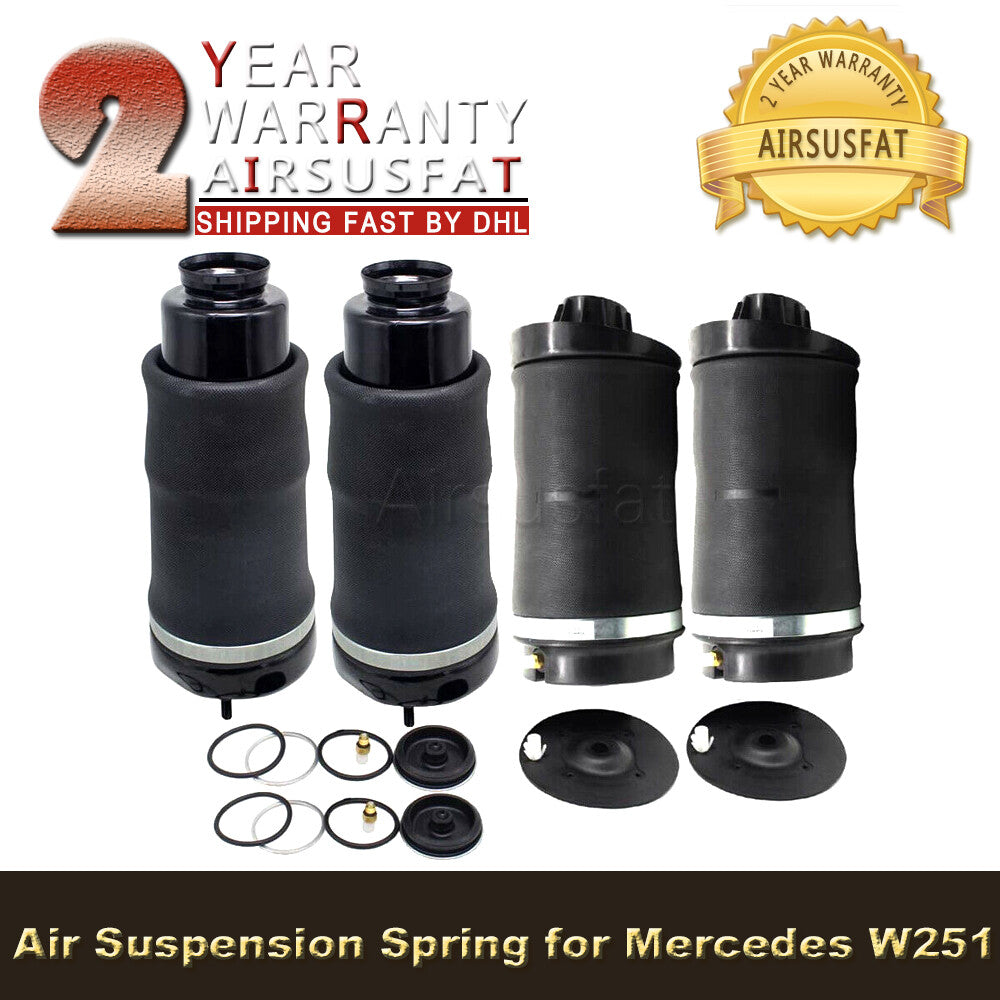 4pcs for Mercedes W251 R-Class Front Rear Air Suspension Spring Bag 2513203013