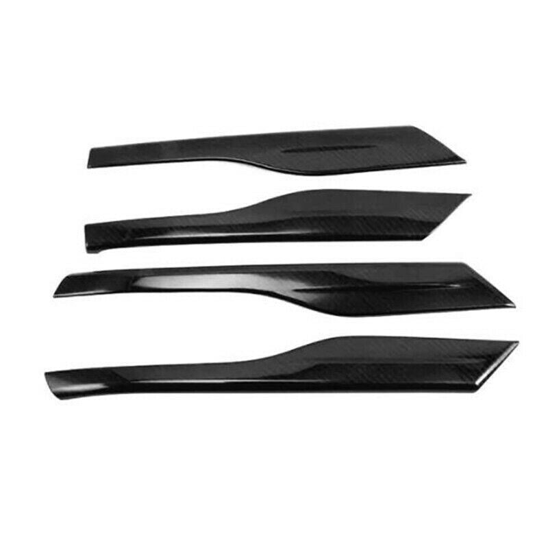 Carbon Fiber Inner Door Armrest Panel Cover 4for Mitsubishi Outlander 2013-2020