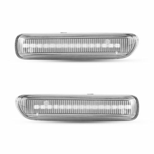 One pair of front left + right indicator lights are applicable to for BMW 3 Series E46 325i 330i