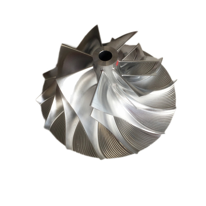 HX40 55.97/85.98 mm 3599018 7+7 Blade Performance Turbine Billet Compressor Wheel