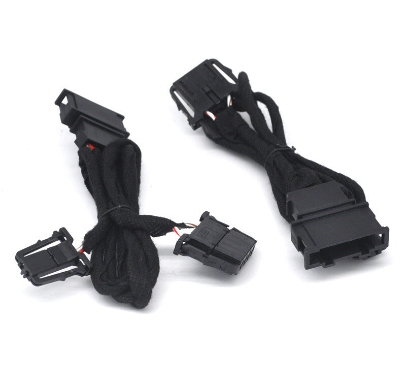 2x Retrofit Tweeter Speaker Rear Door cable splitter from sub for vw for golf mk7