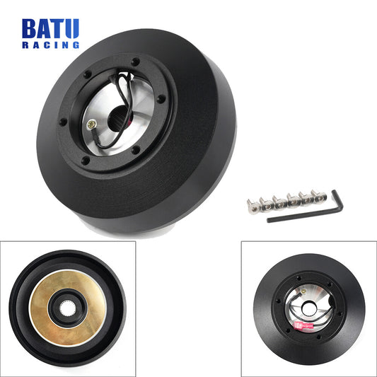 Black 161H Steering Wheel Short Hub Adapter for 1992-1997 for Ford F150/F250/Ranger