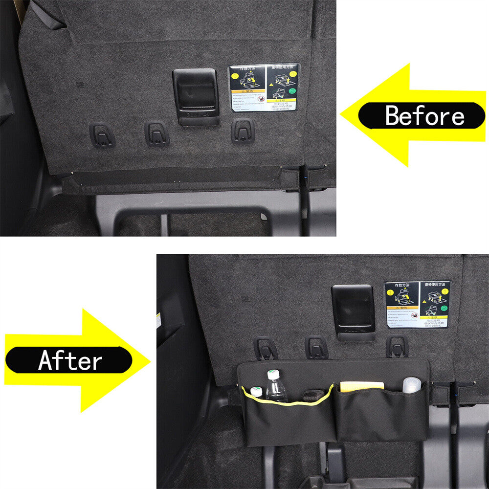 Third Row for Seat Back Hanging Storage Bag Pocket Organizer For Toyot@ for Sienna 2021+