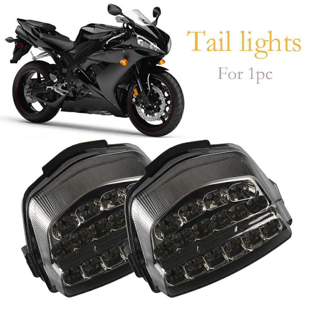 for Honda CBR1000RR 2008-2012 LED Rear Tail Light Integrated Turn Signals