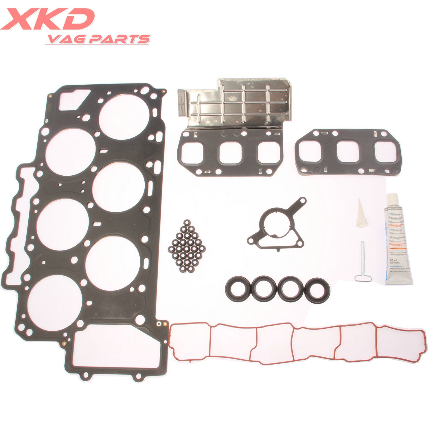 VR6 3.6L engine upper gasket rebuild kit for Volkswagen for Passat Touareg and for Audi Q7.
