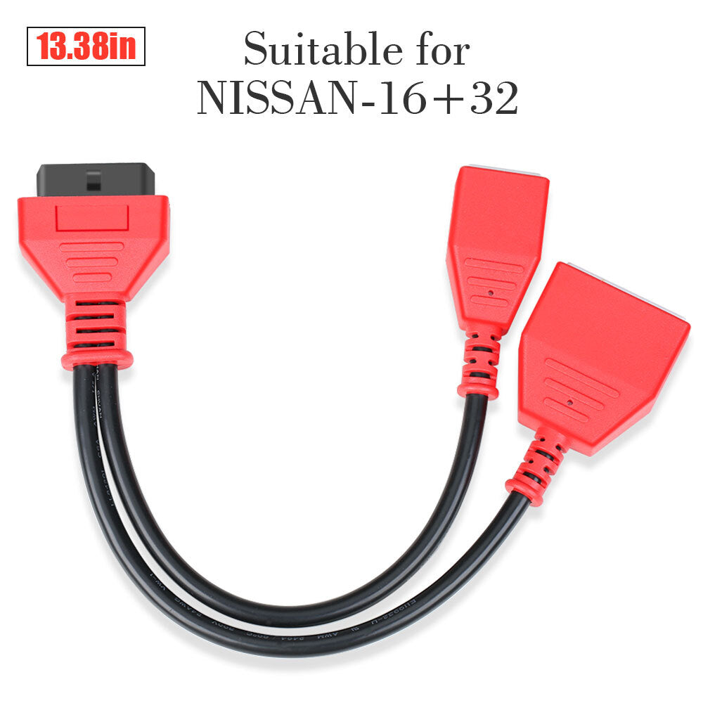 16+32 Gateway Adapter OBD2 Cable for Nissan Work IM608/IM508/K518ISE
