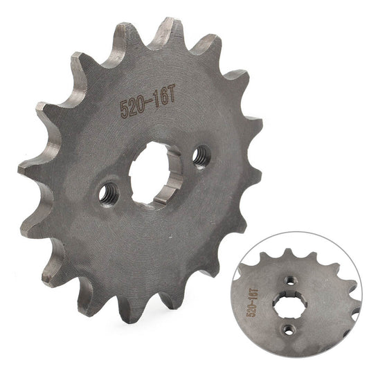 Kette Front Ritzel Zahnrad f¨¹r 125 250cc Dirt Pit Bike ATV Go Kart 520-16T 20mm