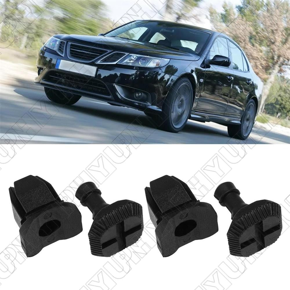 2x Battery Cover Clip Rivets Retainer Screw Nuts 12792092 for Saab 9-3 2003-2012