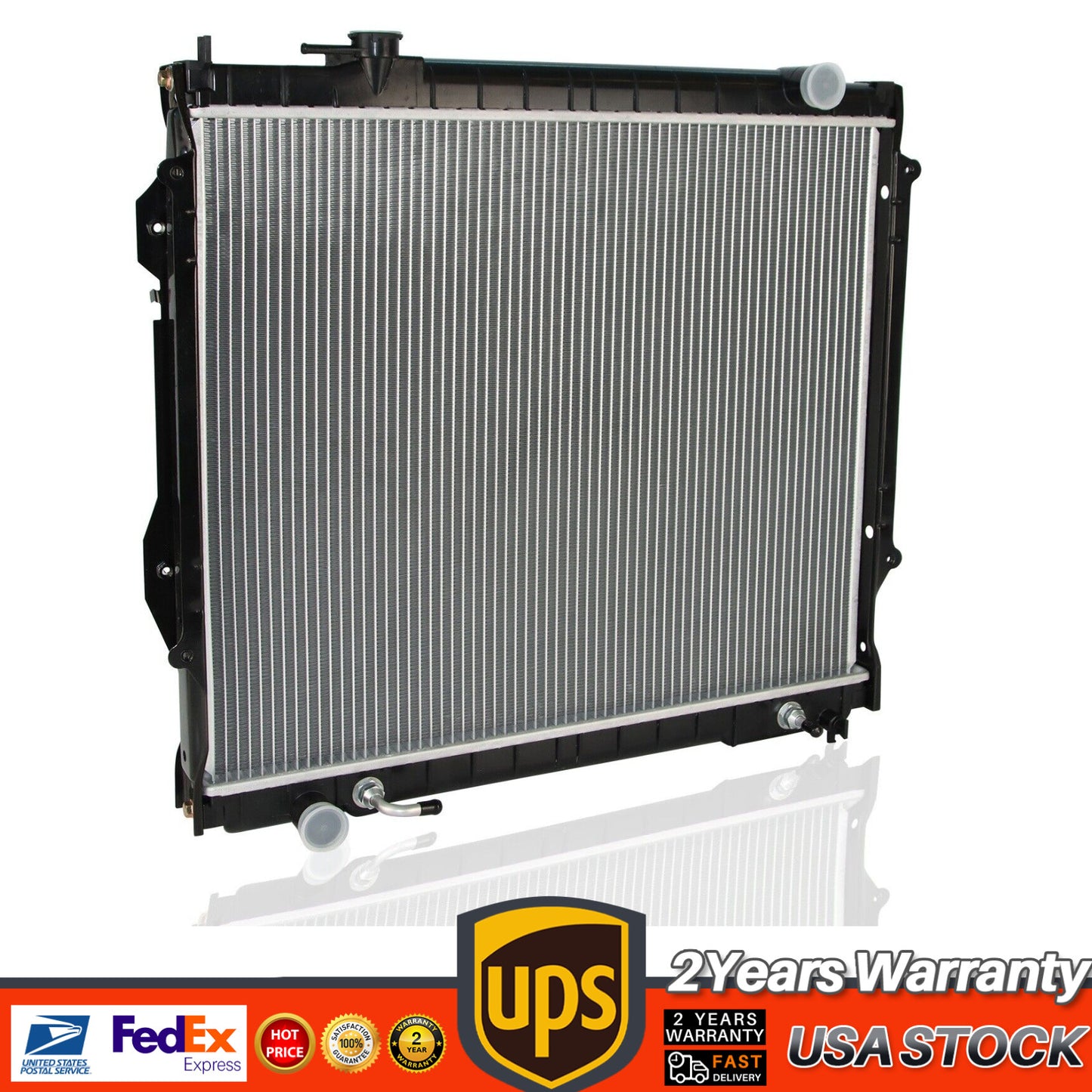 1774 Radiator for 1995-2003 2004 for Toyota Tacoma 2.4L 2.7L 3.4L - 20-3/4 in. Core