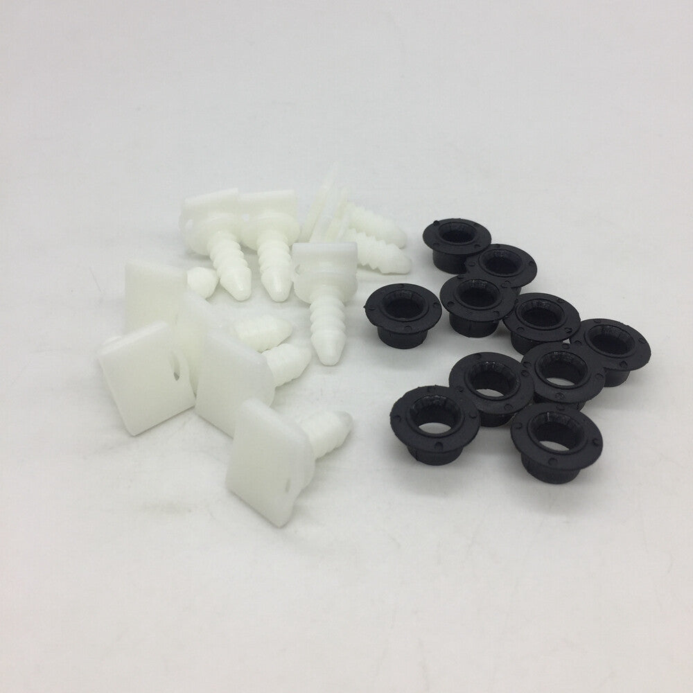 for VW for Golf for Jetta MK2 Corrado Moulding Clips Set with Plastic Grommet 191853577A