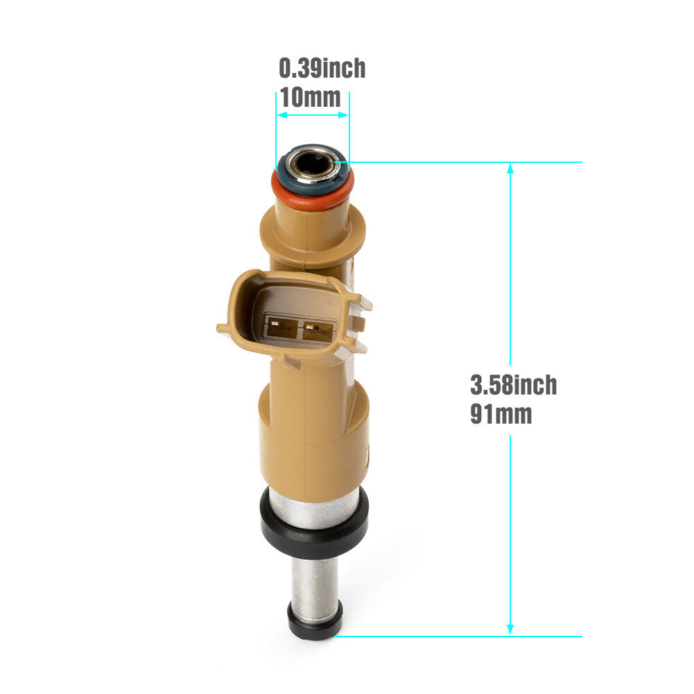 4X 2320909140 for TOYOTA MATRIX 2009-2013 for SCION XD 2008-2009 1.8L Fuel Injectors