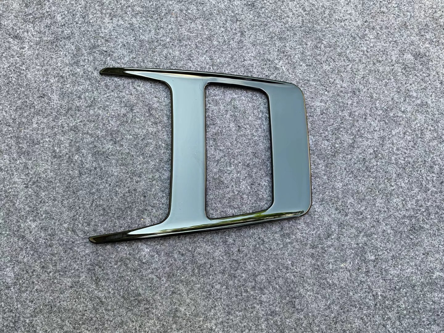 Black Inner Front Reading Light Frame Cover For 2020-2023 for Toyota Harrier Venza