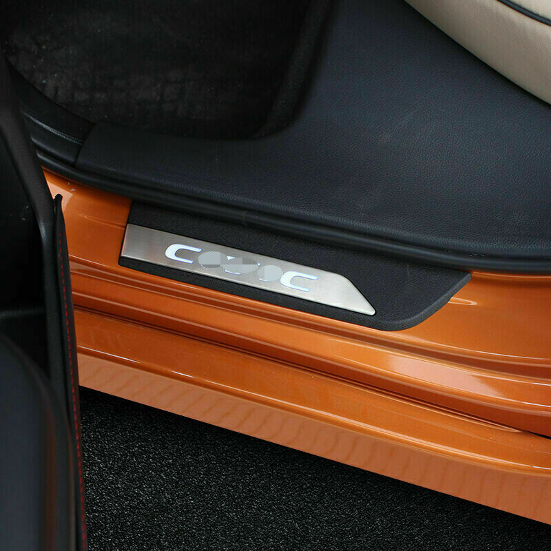 for Honda for Civic 2016-2021 LED Side Door Sill Scuff Plate Molding Protector Trims