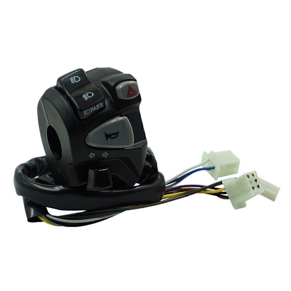 7/8 Handlebar Horn Turn Signal Low/High Beam Headlight Switch for Honda CBX600