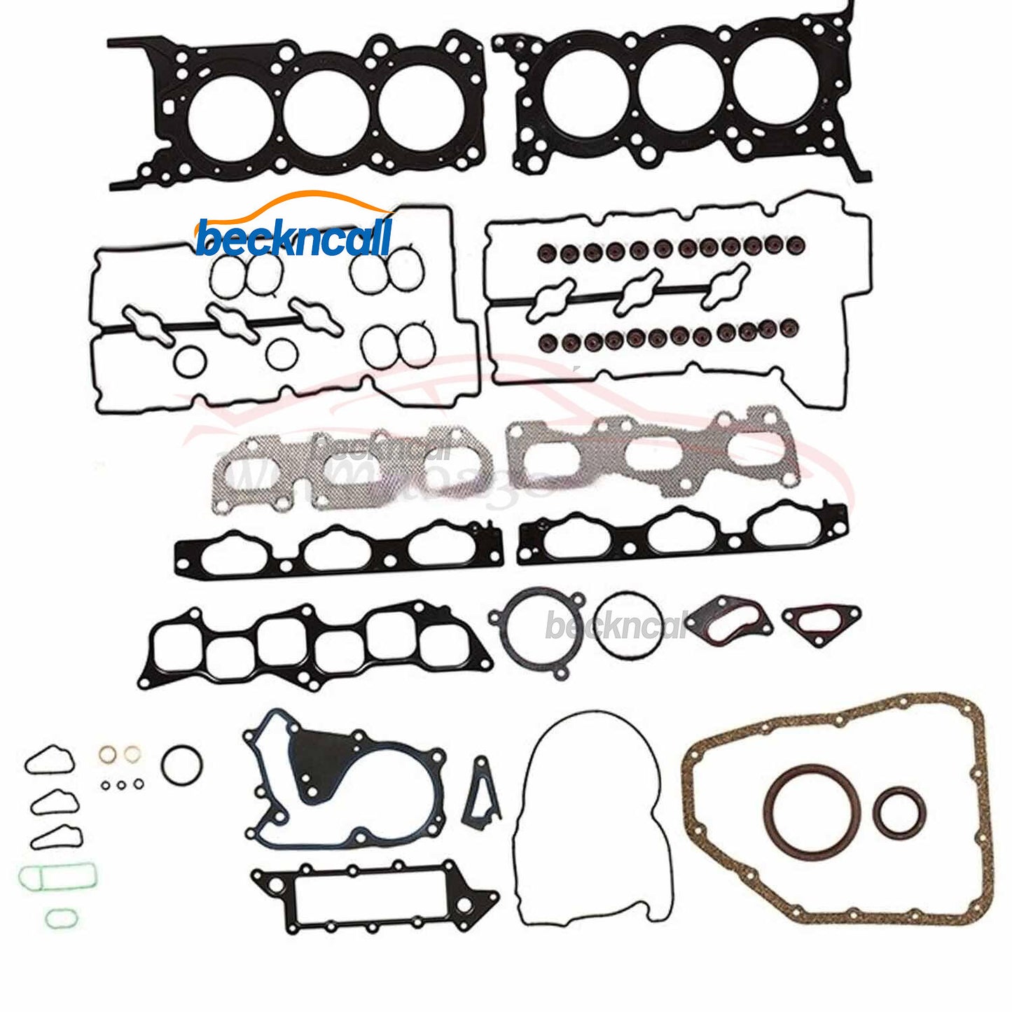 Full Gasket Set Fit 2006-2007 for Hyundai Azera Santa Fe Sonata 3.3 DOHC G6DB