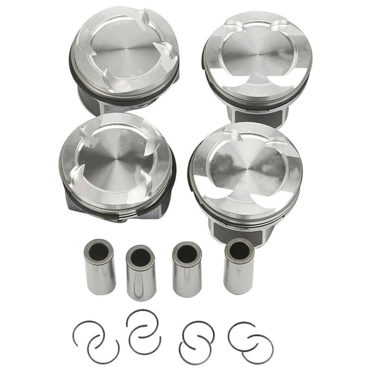 4Pcs Pistons  Rings Set 11258638450 Fits for 330i 430i F30 F32 Aftermarket Part