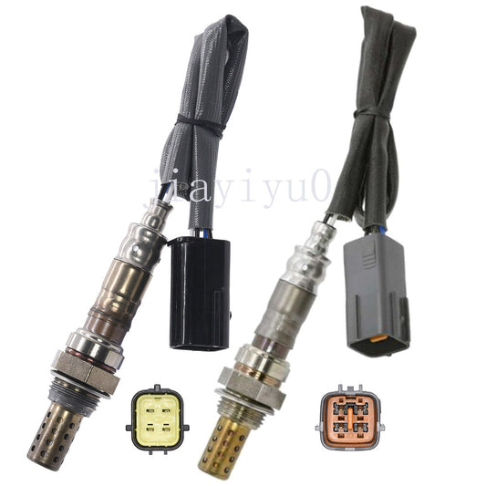 4-pack of new upstream and downstream oxygen (O2) sensors for Toyota Highlander 3.3L 3MZFE 04-07