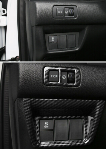 for Honda Accord 10th 2018-2022 Carbon Style Headlight Switch Control Frame Trim