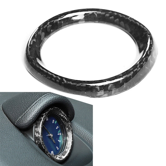 Dashboard Clock Ring Cover Trim f¨¹r for Maserati Ghibli Quattroporte Kohlefaser