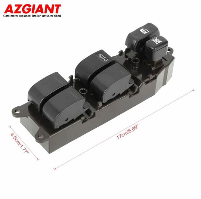 Driver's left main power window switch applicable to 1998-2002 for Toyota for Land Cruiser .