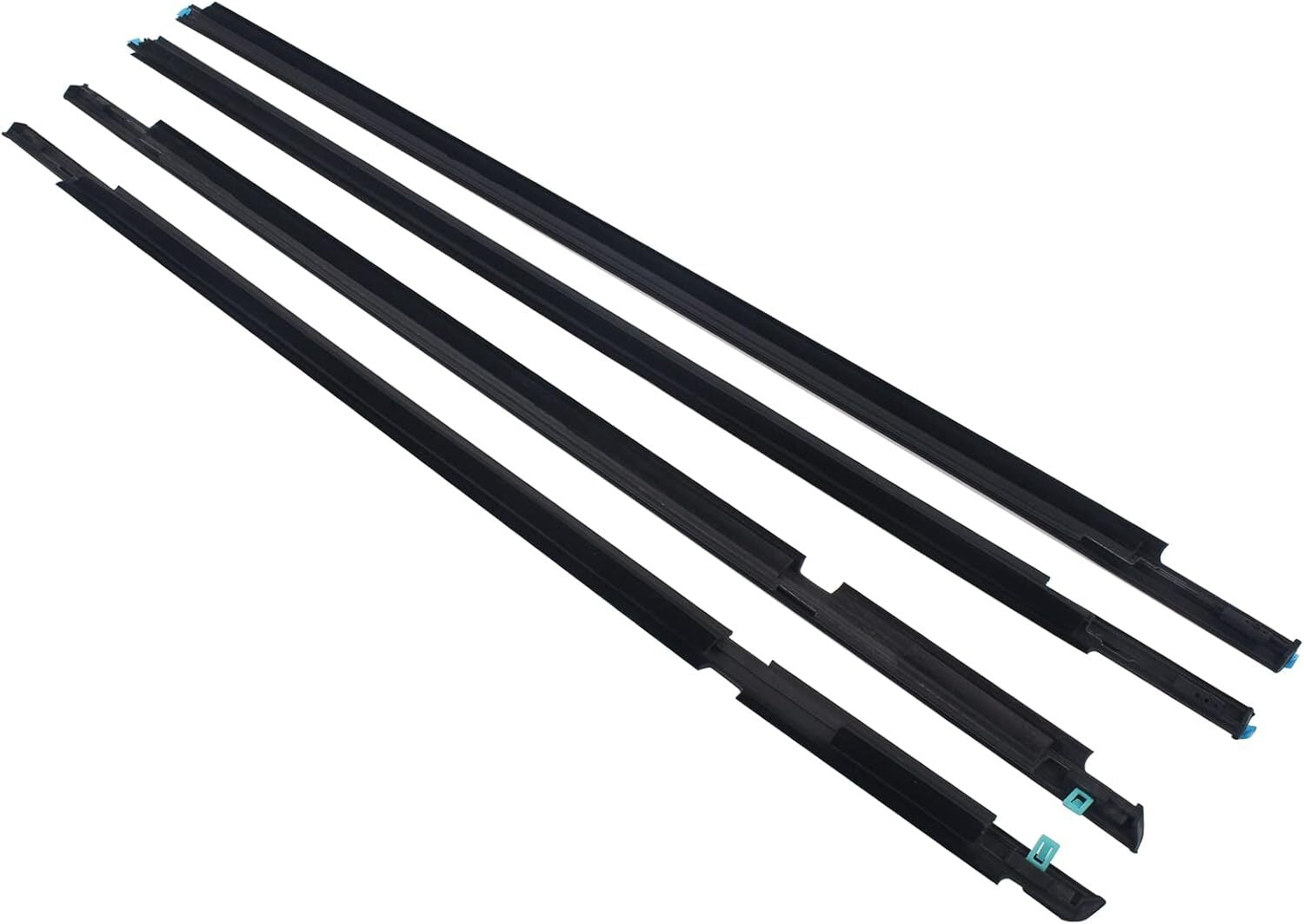 for Toyota for Lexus IS300 2001-2005 Front  Rear Door Window Belt Trim Molding 4pcs