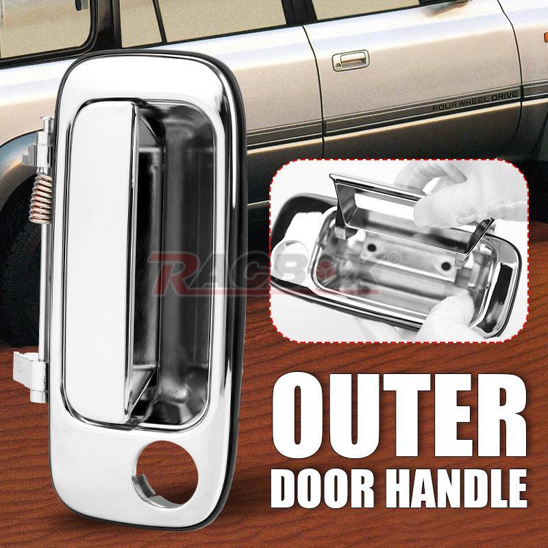 Chrome Front Right Outer Door Handle ​for Toyota Landcruiser 80 Series 1990-1998