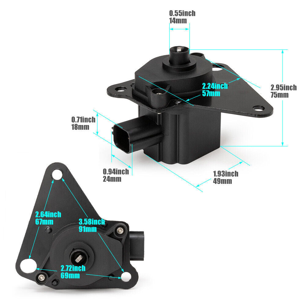 Intake manifold rotary control valve is suitable for 2007-2012 for Dodge for Chrysler for Jeep 2.0L and 2.4L models.
