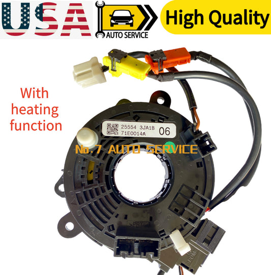 for NISSAN STEERING ANGLE SENSOR Clock Spring Spiral Cable Fits 25554-3JA1B