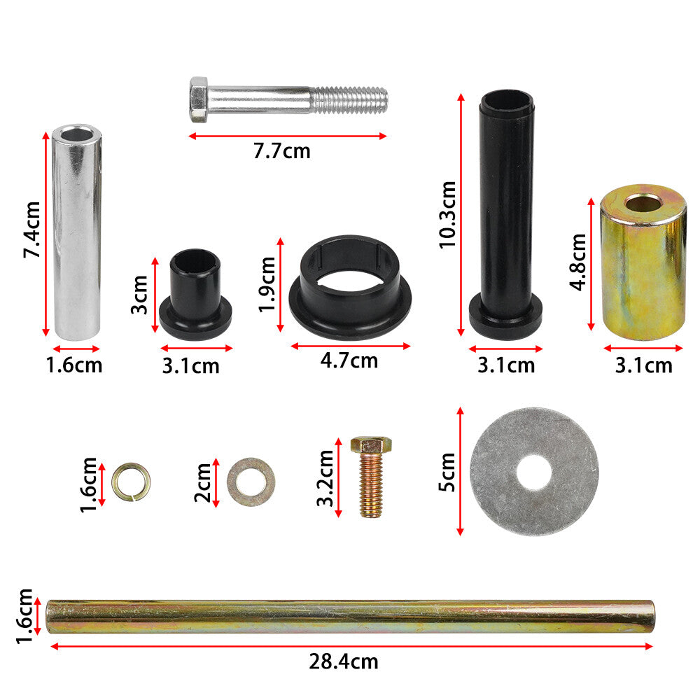 Rear L/R A-Arm Bushing Shafts Bolt for Polaris Sportsman 400 450 600 700 5434550