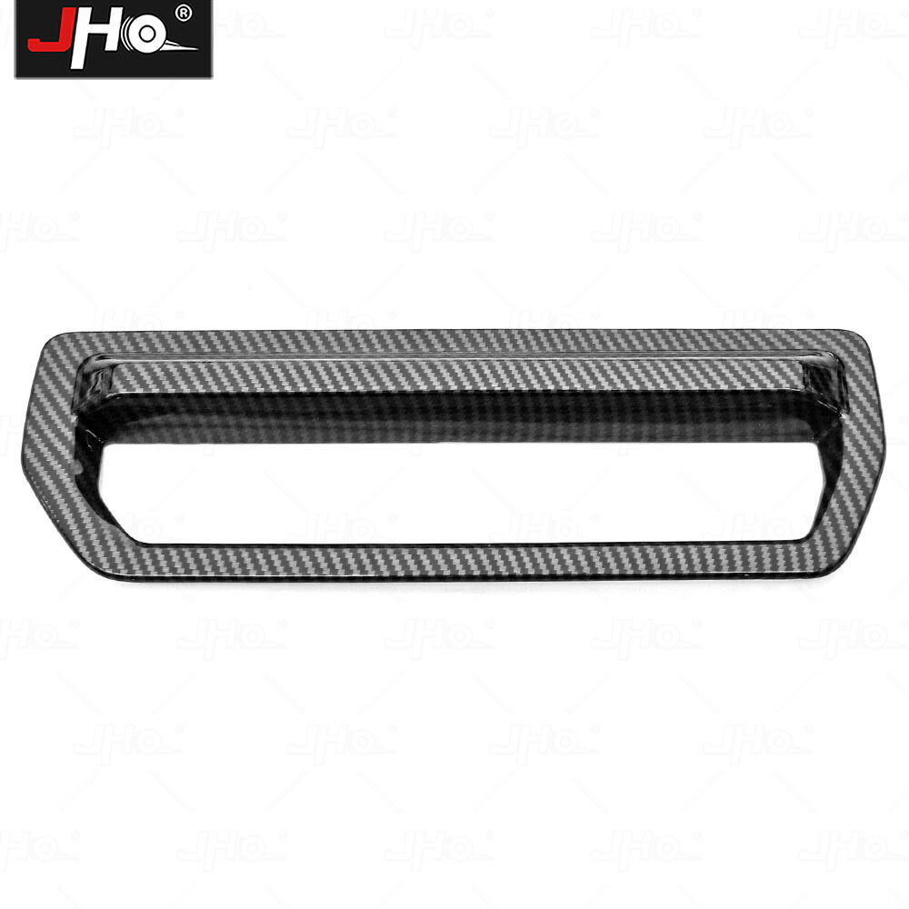 ABS Carbon Fiber 4WD Switch Knob Panel Cover Trim for Ford Bronco 2021-2024