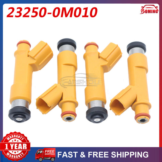 4x New Fuel Injectors 23250-0M010 for Toyota for Camry for Lexus HS250H FJ453 232500M010