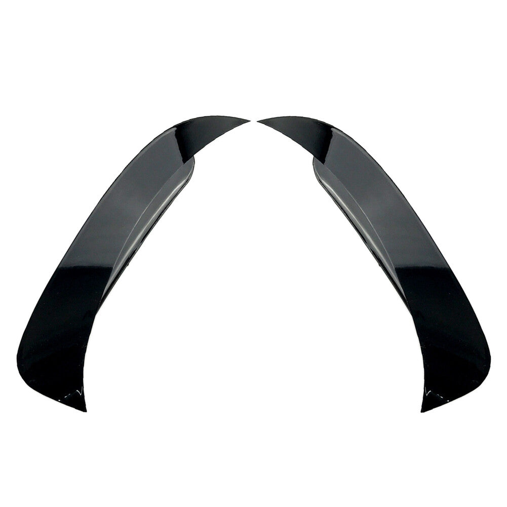 Rear Bumper Splitter Canard Air Vent Trim Fit for Benz GLA-Class X156 2013-20 Black